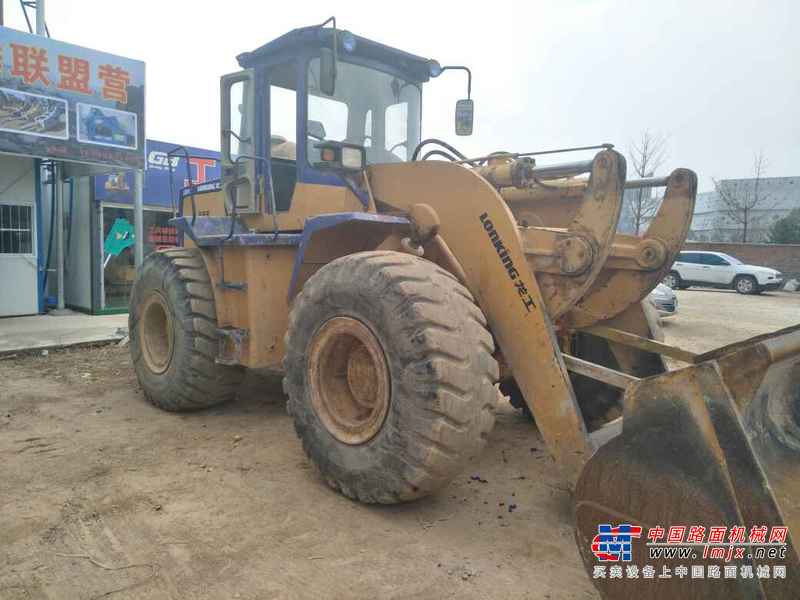 云南出售转让二手5000小时2010年龙工LG855装载机