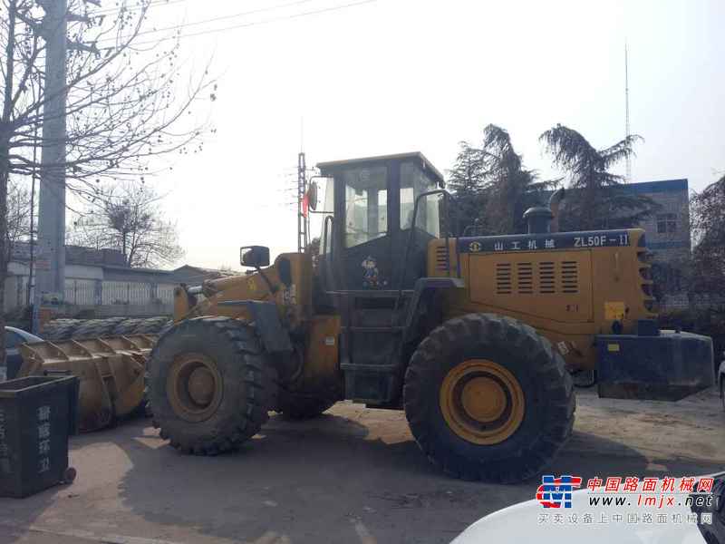 山东出售转让二手3485小时2015年山工ZL50F装载机