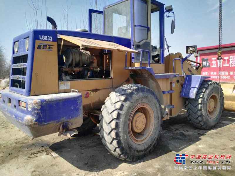 河北出售转让二手5000小时2010年龙工LG833装载机