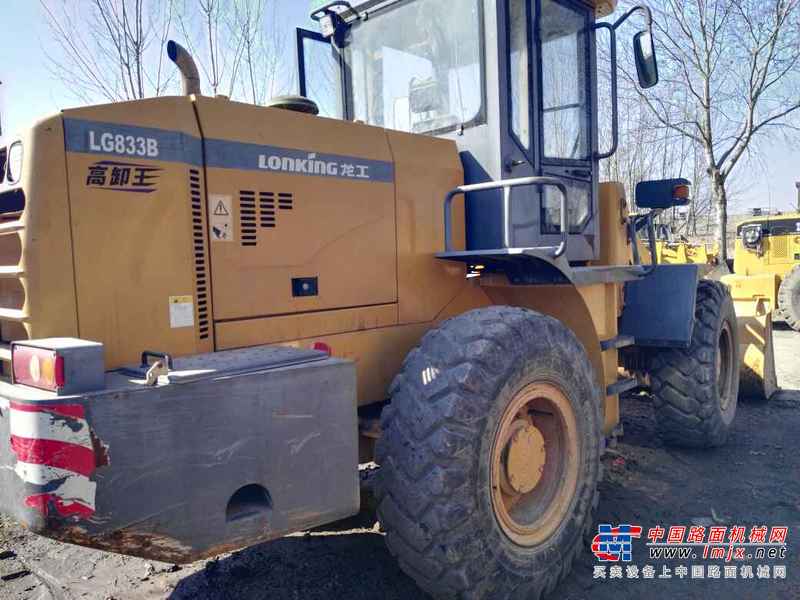 河北出售转让二手7800小时2011年龙工LG833B装载机