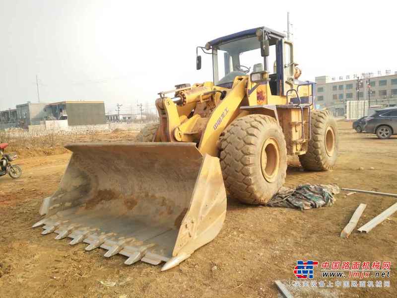 山东出售转让二手3780小时2009年龙工LG855装载机