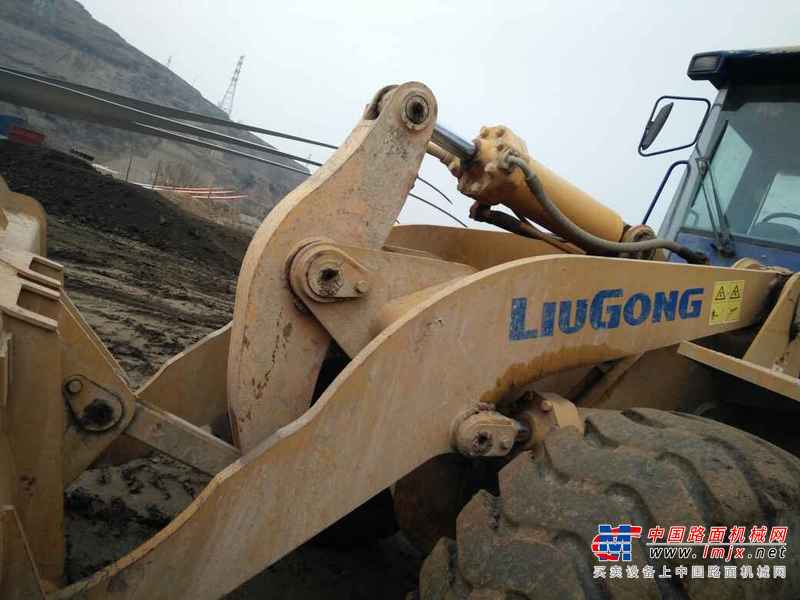 甘肃出售转让二手7000小时2008年柳工CLG856装载机