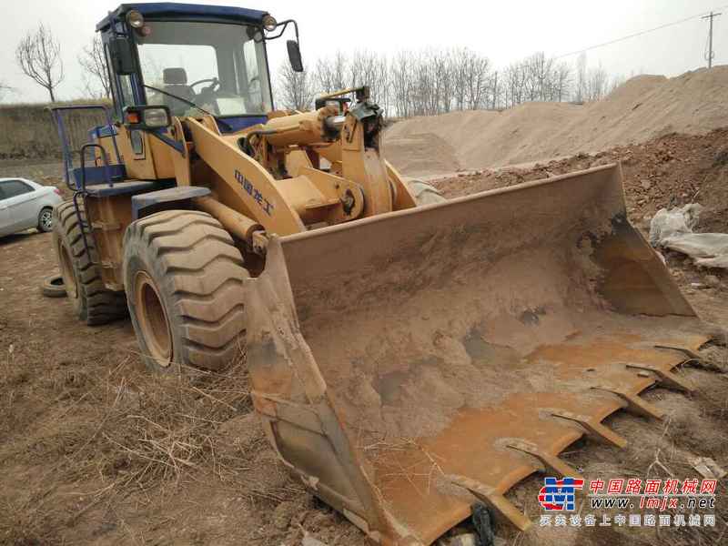 甘肃出售转让二手11000小时2006年龙工LG855装载机