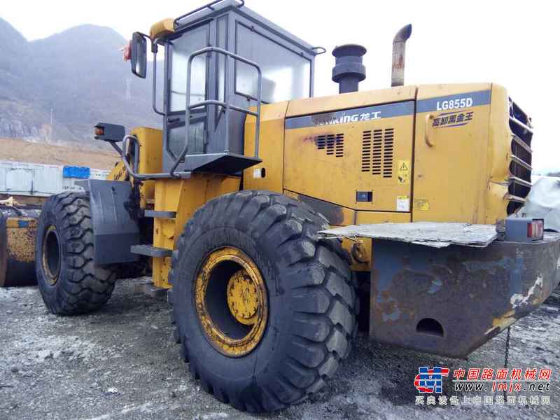 贵州出售转让二手6000小时2009年龙工LG855D装载机