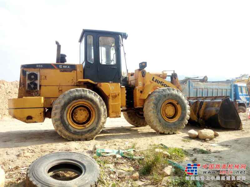 广东出售转让二手5000小时2015年柳工CLG855装载机