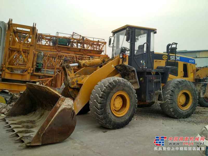 山东出售转让二手6000小时2009年山工SEM650装载机