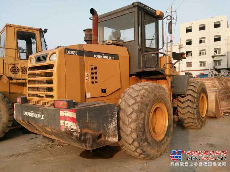 陕西出售转让二手5000小时2010年龙工LG853B装载机