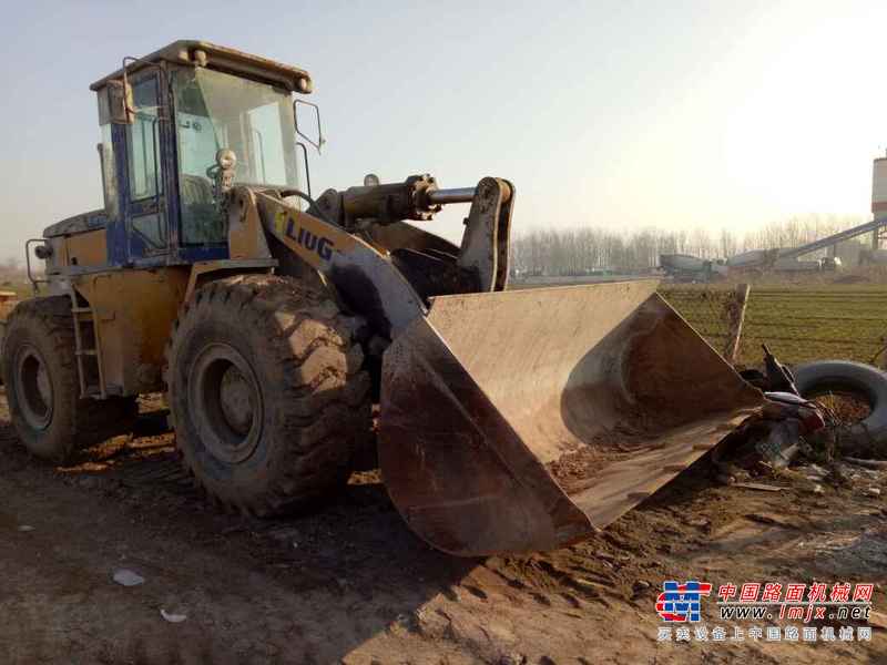 河南出售转让二手3000小时2008年柳工CLG855装载机