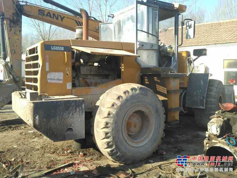 山东出售转让二手6100小时2011年龙工LG855B装载机