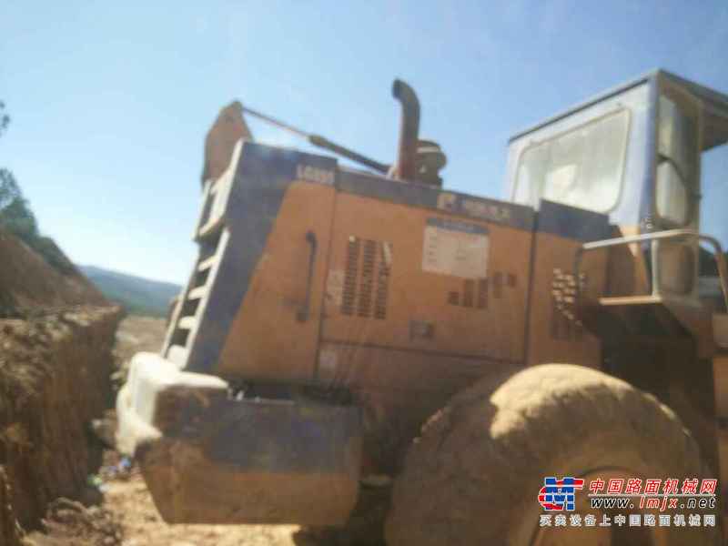 云南出售转让二手4000小时2009年龙工LG855装载机