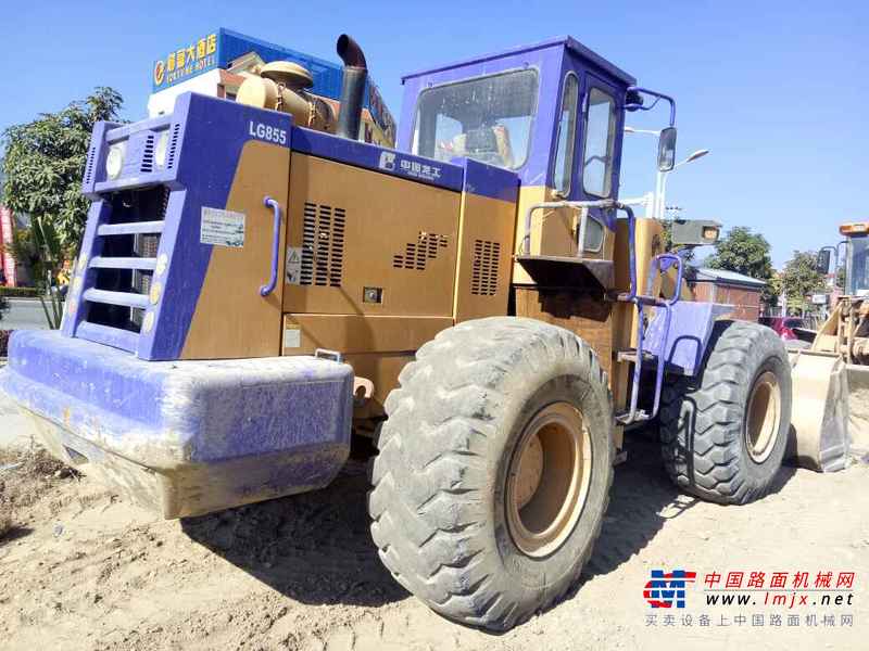 云南出售转让二手4131小时2010年龙工LG855装载机