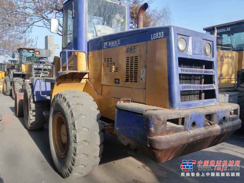 河北出售转让二手3000小时2010年龙工LG833装载机