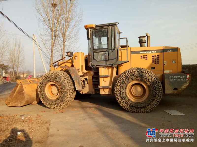 河南出售转让二手2200小时2011年龙工ZL50C装载机