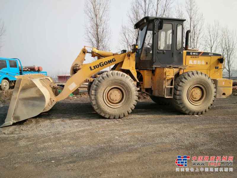 河南出售转让二手2900小时2013年柳工CLG855N装载机