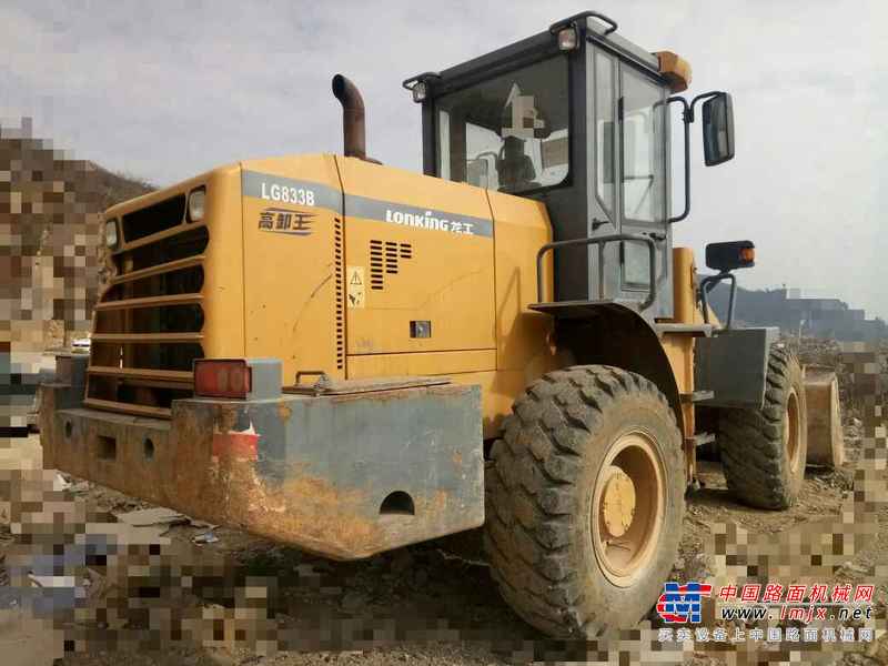 贵州出售转让二手3800小时2012年龙工LG833B装载机