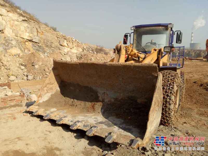 河南出售转让二手2600小时2013年龙工CDM855EK装载机