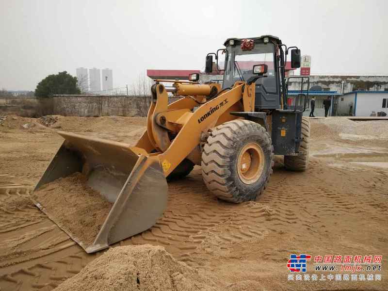 湖北出售转让二手400小时2016年龙工LG855N装载机