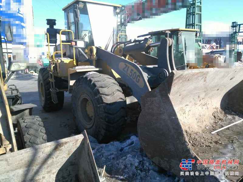黑龙江出售转让二手18000小时2006年徐工ZL50G装载机