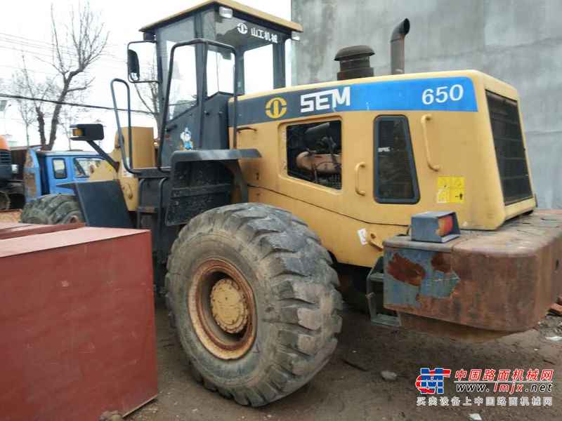 山东出售转让二手5000小时2010年山工SEM650装载机