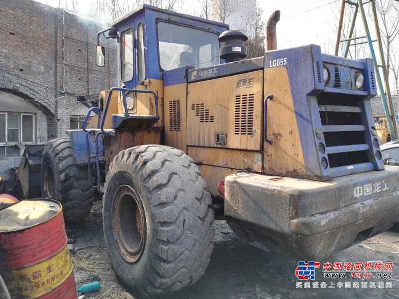 陕西出售转让二手5000小时2009年龙工LG855装载机