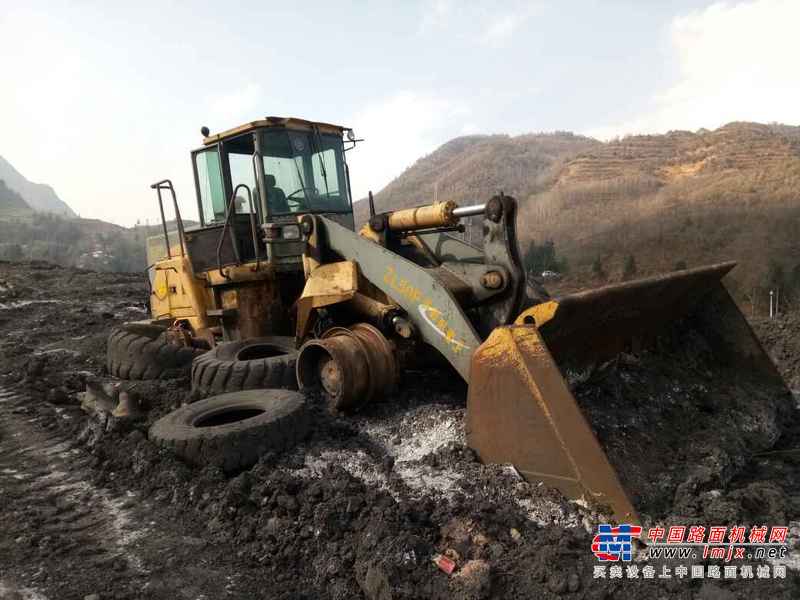 贵州出售转让二手4000小时2010年临工LG953装载机