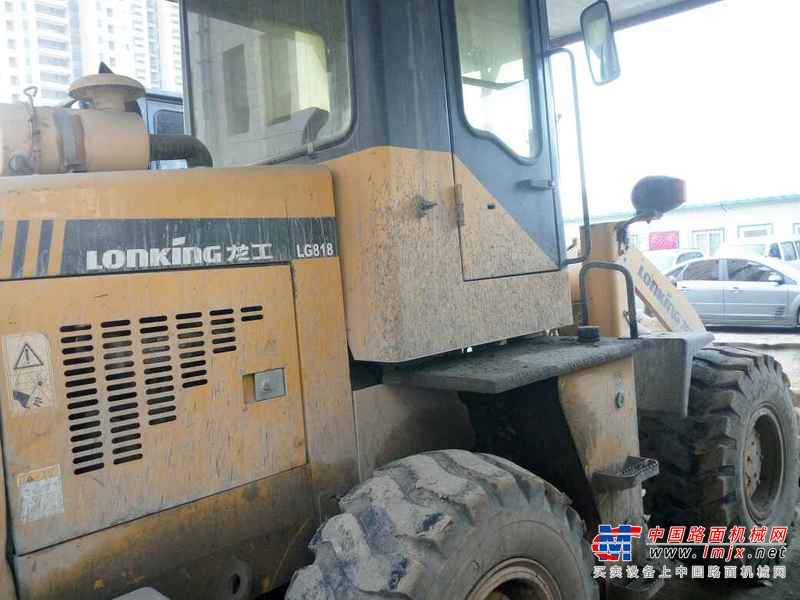 山西出售转让二手3000小时2011年龙工LG818装载机