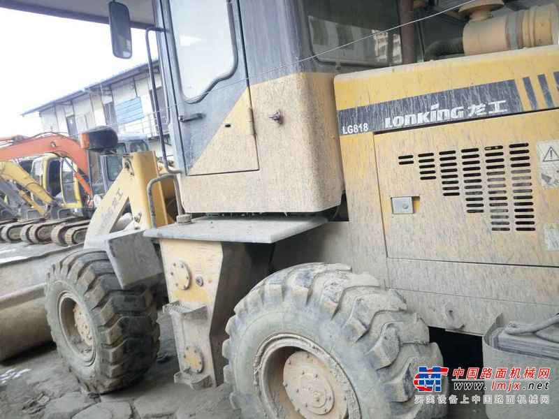 山西出售转让二手3000小时2011年龙工LG818装载机