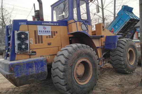 陕西出售转让二手4000小时2009年龙工LG853装载机