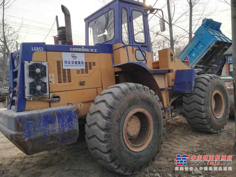 陕西出售转让二手4000小时2009年龙工LG853装载机