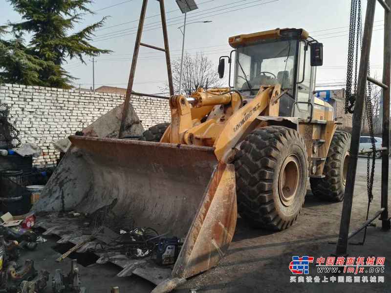 陕西出售转让二手2000小时2011年龙工LG853B装载机