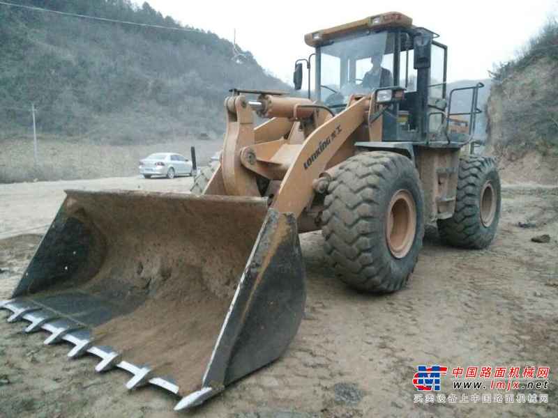 陕西出售转让二手4000小时2009年龙工LG855B装载机