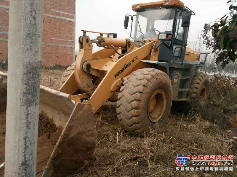 陕西出售转让二手2200小时2014年龙工LG853装载机