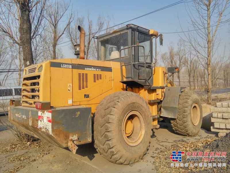 山西出售转让二手4700小时2011年龙工LG855B装载机