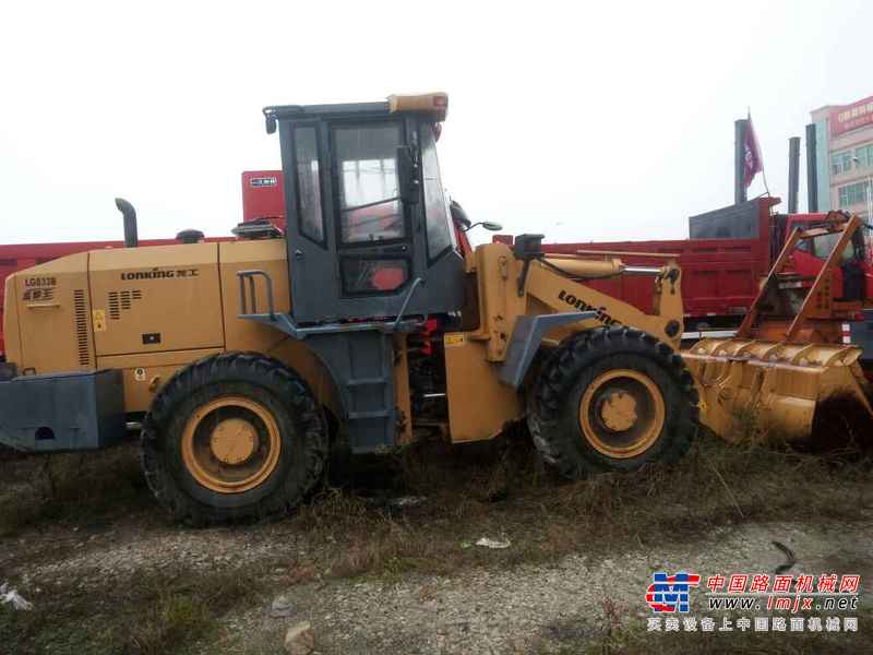 江西出售转让二手1500小时2013年龙工LG833G装载机