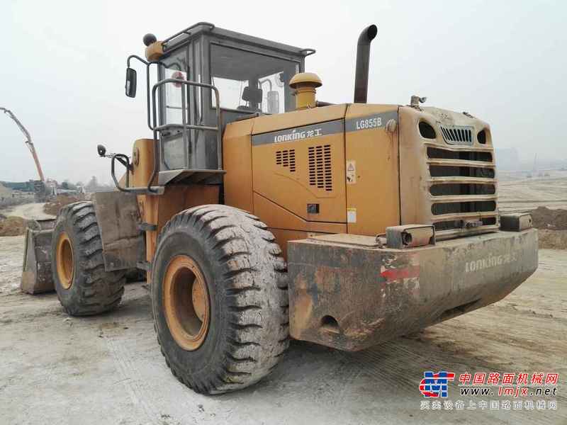 陕西出售转让二手5000小时2010年龙工LG855B装载机