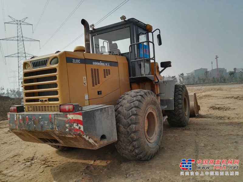 陕西出售转让二手4000小时2010年龙工LG50C装载机