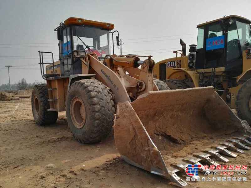 陕西出售转让二手4000小时2010年龙工LG50C装载机