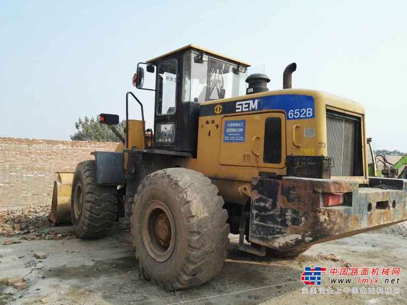 陕西出售转让二手5000小时2009年山工SEM652B装载机