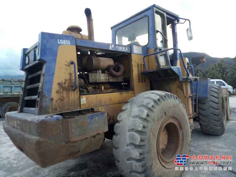 云南出售转让二手7689小时2007年龙工LG855装载机