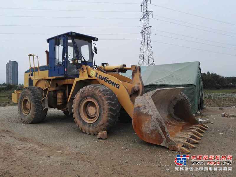 陕西出售转让二手4000小时2009年柳工CLG856装载机
