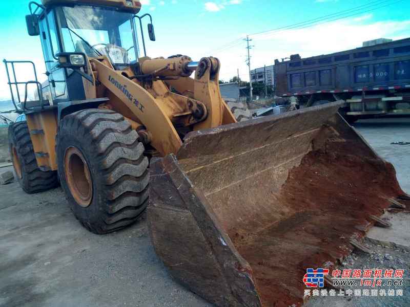 云南出售转让二手4560小时2009年龙工CDM855EK装载机