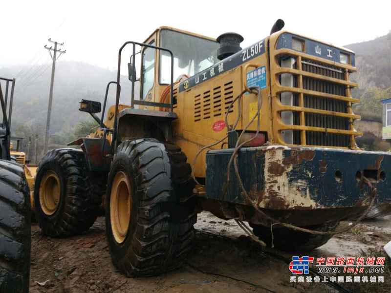 陕西出售转让二手7000小时2009年山工ZL50F装载机