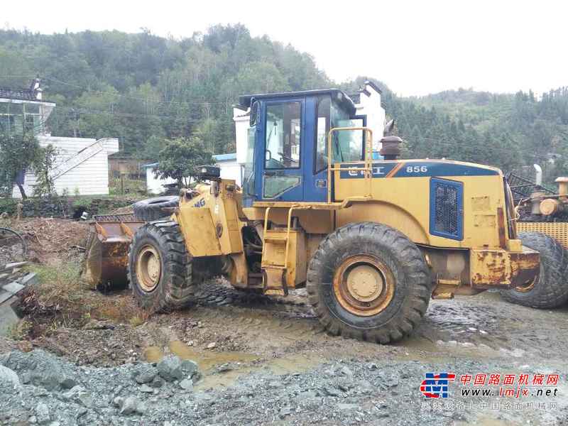 陕西出售转让二手5000小时2008年柳工CLG856装载机