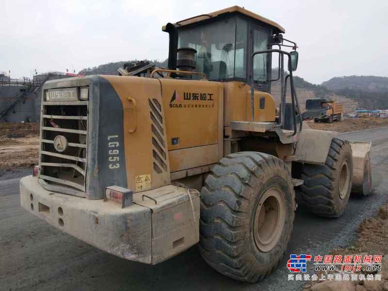 陕西出售转让二手4000小时2012年临工LG953装载机