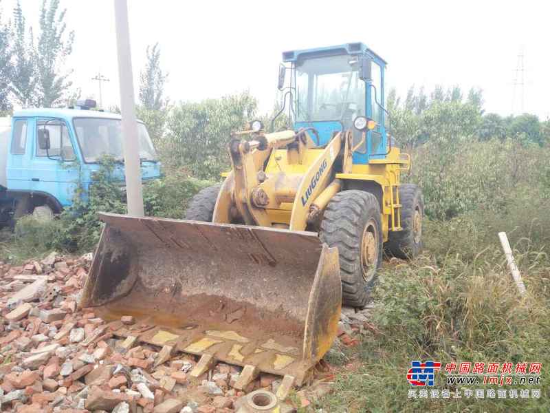 陕西出售转让二手8000小时2008年柳工CLG836装载机