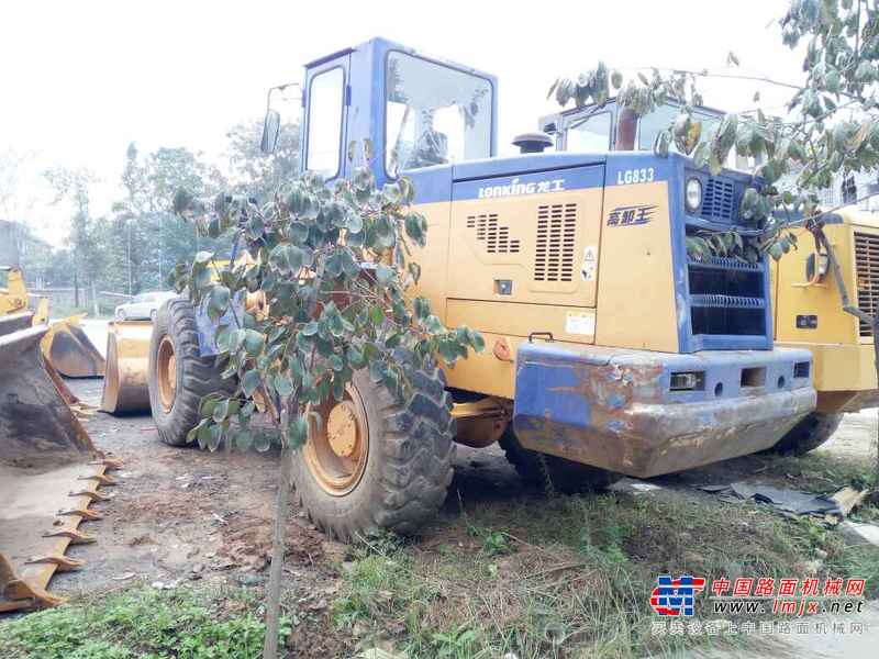 陕西出售转让二手5000小时2009年龙工LG833装载机
