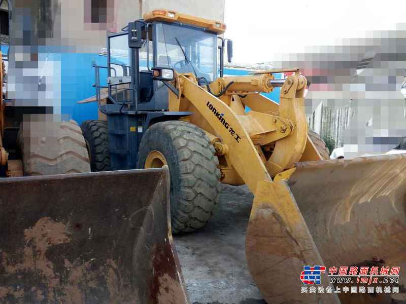 云南出售转让二手4000小时2014年龙工LG855D装载机