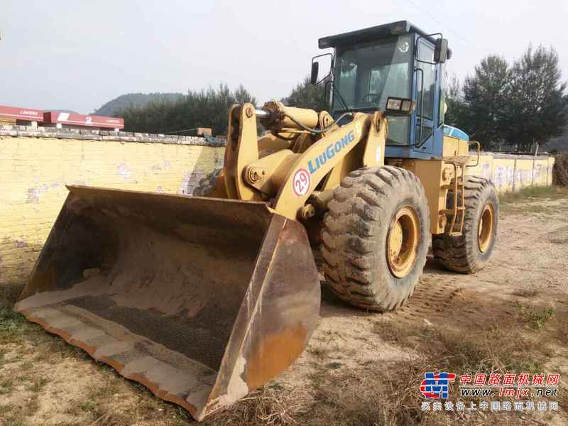 陕西出售转让二手6800小时2010年柳工CLG855装载机