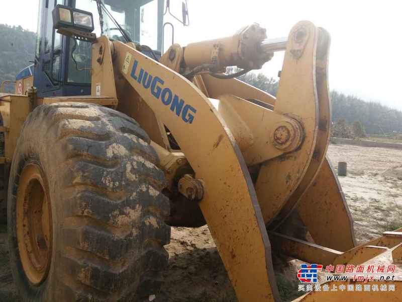 陕西出售转让二手6800小时2010年柳工CLG855装载机