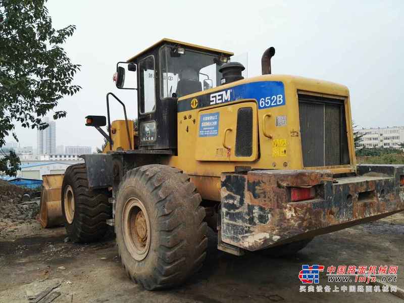 陕西出售转让二手5000小时2009年山工SEM652B装载机